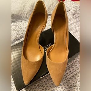J Crew Classic suede pump Sz 8 brand new